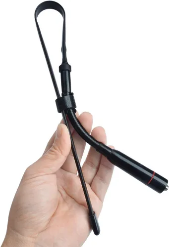 Vista 3 de TWAYRDIO Antena táctica CS hembra SMA 18.7 pulgadas plegable 144/430MHz 2M/70CM Antena de radio bidireccional para Baofeng UV-5R Series BF-888S GT-3