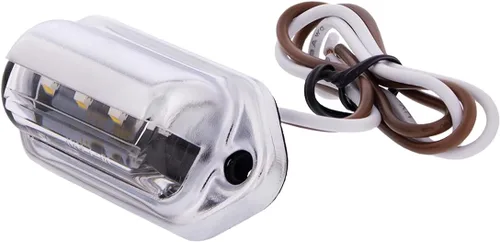 Vista 4 de United Pacific 39930 - Luz LED cromada para matrícula/luz de utilidad