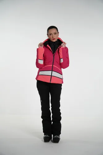 Vista 3 de DIEL SPORT SIMONA - Chaqueta de esquí cálida para mujer abrigo de nieve con capucha impermeable resistente al viento aislante transpirable