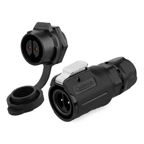 Vista 7 de CNLINKO Conector Circular de Panel IP68 M16 de Plástico de 3 Pines Macho y Hembra Eléctrico Impermeable Arnés de Cables Automático Soldadura