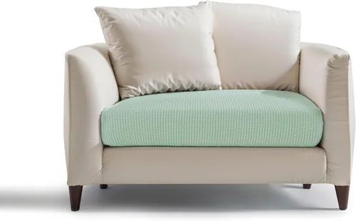 Vista 100 de SUBRTEX Funda para Sofá, Fundas Deslizables para Asientos de Autocaravana, Fundas Elásticas Duraderas para Loveseat, Protector de Muebles de Spandex
