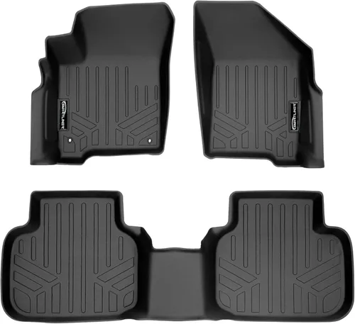 Vista 13 de MAXLINER - Juego de alfombrillas de primera fila para todo tipo de clima, compatibles con Dodge Journey 2010-2020