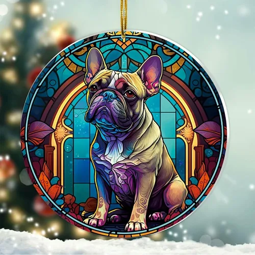 Vista 15 de Regalos de Malamute de Alaska - Adorno Navideño de Perro de Alaska 2025 Regalos de Perro de Alaska para Mujeres, Adorno de Malamute de Alaska