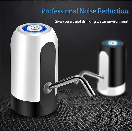 Vista 6 de Dispensador de agua para botella de 5 galones, dispensador de agua inalámbrico USB para niños, dispensador de agua portátil de 5 galones