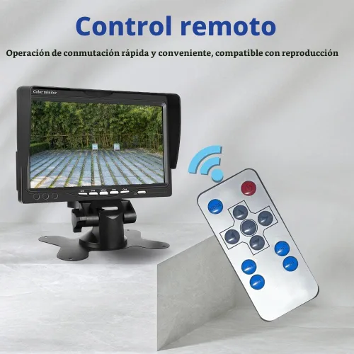 Vista 8 de Hikity 7" monitor de cámara de reserva del vehículo sólo pantalla