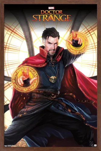 Vista 13 de Trends International Marvel Doctor Strange - Póster de pared de tragaluz, 34 pulgadas de largo x 22.4 W, versión premium sin marco