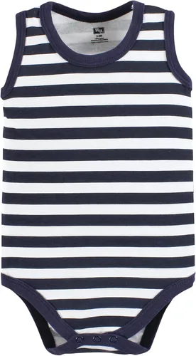 Vista 6 de Hudson Baby Mamelucos unisex, sin mangas y de algodón, para bebé