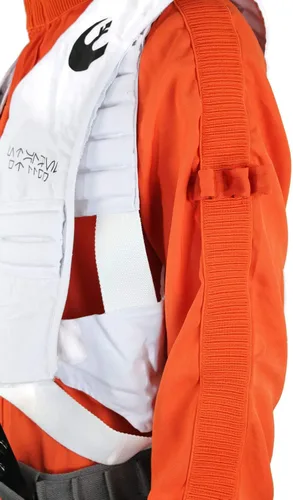 Vista 9 de X-Wing - Traje de piloto de resistencia para el pecho, chaleco y arnés de Star Wars