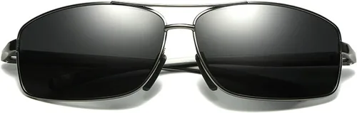 Vista 4 de willochra Gafas de sol polarizadas de magnesio de aluminio para hombres y mujeres, lentes de sol para lectores completos Negro
