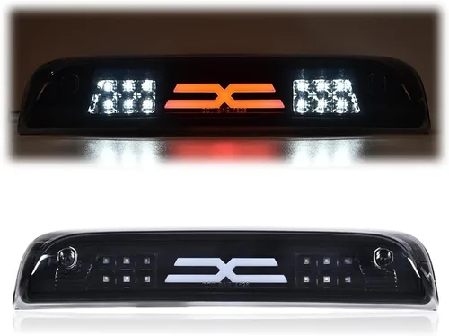 Vista 42 de GRAND ORANGE Tercera luz de freno LED de montaje alto 92-99 compatible con Chevy GMC Suburban/Yukon 94-05 compatible con Chevy Blazer S10 luz