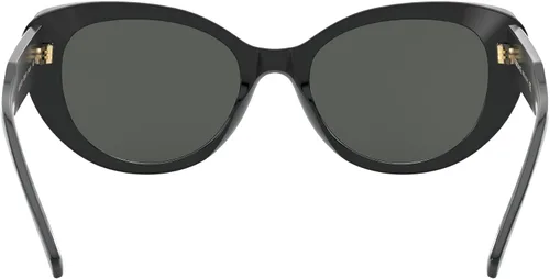 Vista 4 de Versace Woman Sunglasses Black Frame, Dark Grey Lenses, 54MM
