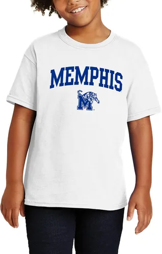 Vista 762 de NCAA Arch Logo, camiseta juvenil color del equipo, universidad - universidad