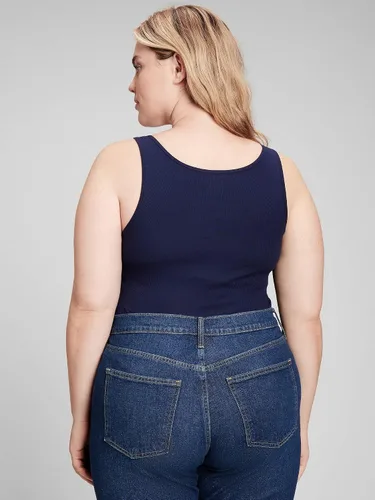 Vista 4 de GAP Paquete de 2 camisetas sin mangas acanaladas para mujer