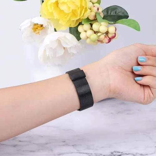 Vista 4 de Joyozy - Bandas de repuesto, delgadas y a la moda compatibles con Apple Watch de 1.49, 1.57, 1.65 y 1.73 pulgadas, de resina, muy cómodas