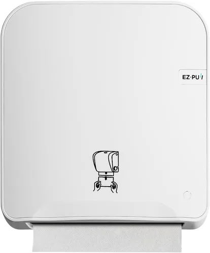 Vista 10 de EZ-Pull 5300B-EZ - Dispensador de papel de toalla manual manual de alta capacidad montado en la pared, color negro