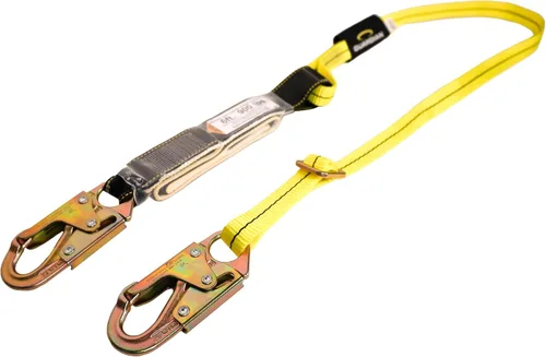 Vista 4 de Guardian Fall Protection 01285 SSAWL4-6 Cordón ajustable con absorción de golpes de 4 pies a 6 pies