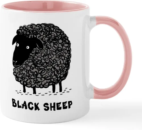Vista 23 de CafePress Black Sheep Mug Taza de café de cerámica de 11 oz (11.0 fl oz)