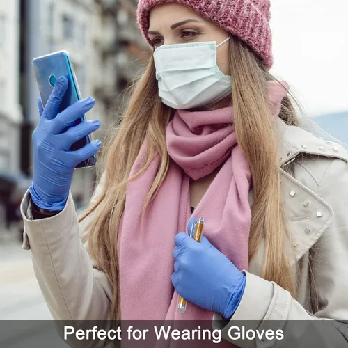 Vista 4 de Wisdompro Bolígrafos para pantallas táctiles, paquete de 9 lápices de punta de microfibra Lápiz óptico universal con correa para iPad, tableta