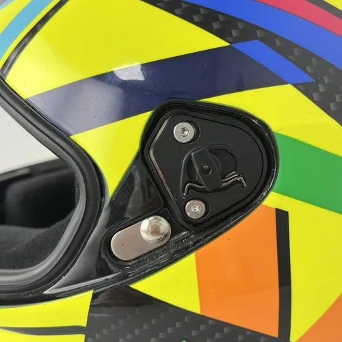 Vista 4 de Base de visera para AGV PISTA GPR, PISTA GPRR, accesorios de casco CORSA-R (base negra)