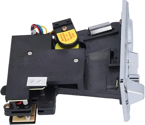 Vista 6 de Zyyini Aceptor, aceptador de máquina expendedora de juegos, selector de múltiples aceptadores de CPU programable para juego (gris plateado)