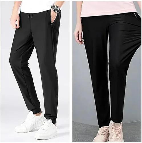 Vista 6 de Mellycharm - Pantalones deportivos elásticos Melly Charm, pantalones impermeables y elásticos unisex de secado rápido