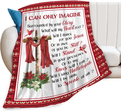 Vista 11 de Manta de Cardenal Rojo Heaven Cardinal Decor Manta de Tiro Regalos para Niñas Niños As I Sit in Heaven Ropa de Cama de Sofá Súper Cálida Suave Felpa