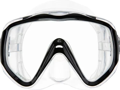 Vista 10 de Cressi Perfect View Scuba Diving, Snorkeling Mask in Pure Comfortable Silicone - Available with Different Panoramic Lenses - Liberty: Designed in