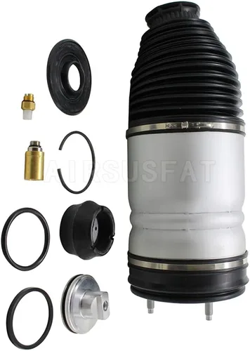 Vista 4 de Par de muelles de suspensión neumática delantera derecha izquierda para Dodge Ram 1500 2013-2019 4877147AA 4877146AA