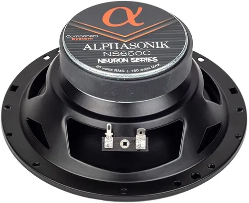 Vista 6 de Alphasonik 1 par de NS650C Serie Neuron de 6.5" (360 vatios máx. para el par) 180 vatios máx. por componente. Juego de altavoces de 2 vías