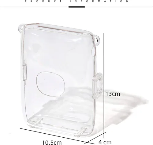 Vista 6 de Mini Link 2 Funda transparente para cámara Fujifilm Instax Mini Link 2 Smartphone Accesorios de impresora fotográfica PVC transparente bolsa