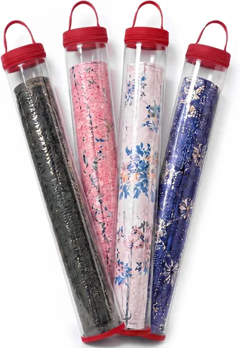 Vista 14 de 4 piezas de 33.5" transparente Mahjong Mat Bag, negro, cremallera