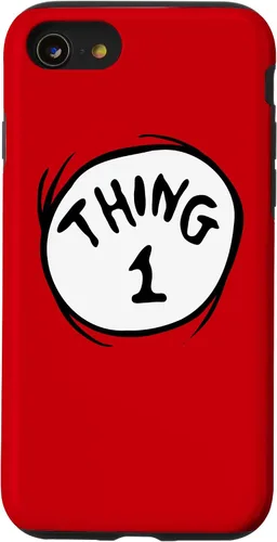 Vista 18 de Dr. Seuss Funda con emblema Thing 1 para iPhone 17