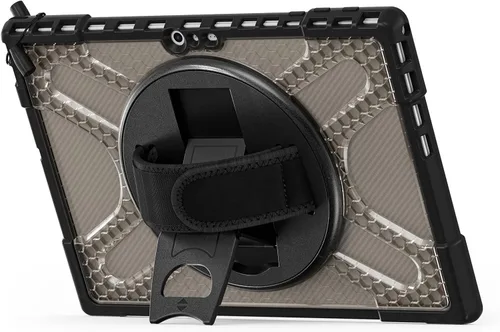 Vista 9 de BRAECNstock Funda protectora resistente a prueba de golpes para Microsoft Surface Pro 7+ Plus, 7, 6, 5, 4 pulgadas, con correa de mano y soporte