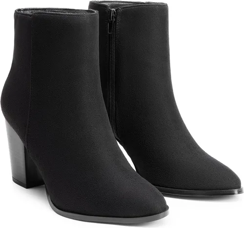 Vista 5 de DREAM PAIRS - Botines de tacón ancho con bloque para mujer