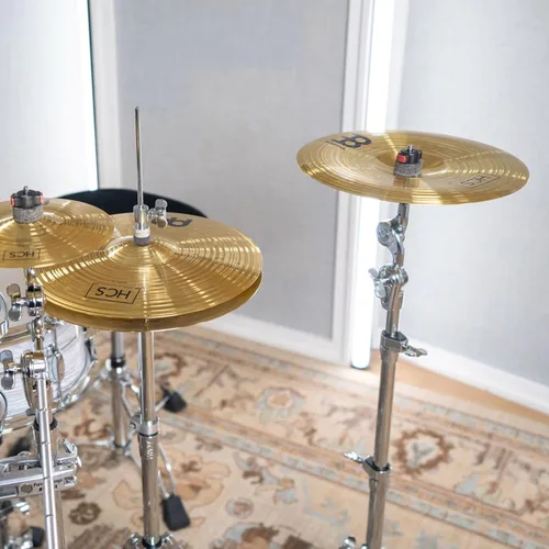 Vista 8 de Meinl Platillo China de 12" - Latón con acabado tradicional HCS para batería, fabricado en Alemania (HCS12CH)