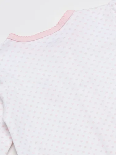 Vista 4 de Little Me Baby Girls Footie and Hat