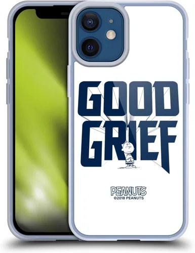 Vista 98 de Head Case Designs Funda de gel con licencia oficial de Peanuts Charlie Brown Good Grief Rock Tees [protección de grado militar] compatible con Apple