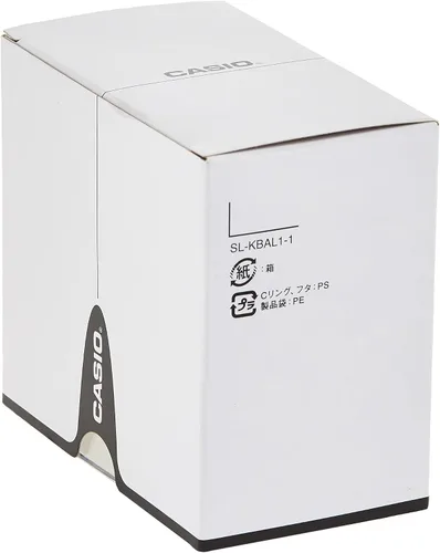 Vista 2 de Casio Reloj de cuarzo para mujer con correa de piel, negro, 12 (Modelo EAW-LTP-V005L-7AUDF), plateado, Reloj de cuarzo