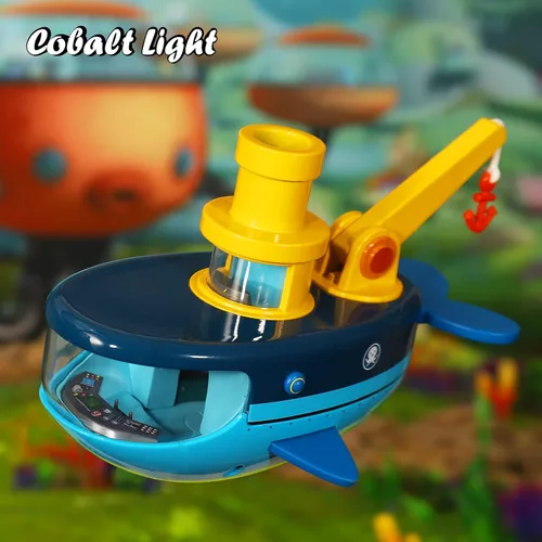 Vista 5 de Juguete GUP C compatible con Octonauts, Oct GUP Metal Vehículo de rescate de buques Octopod Castle Percebes, Kwazii Shellington Tweak Dashi