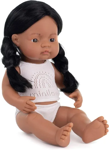 Vista 5 de Miniland Muñeca Niño Asiático 15'' (Caja) - Hecho en España, Anatómicamente Correcto, Calidad