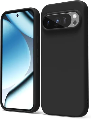 Vista 30 de oakxco para Google Pixel 6A Funda de teléfono de silicona líquida, diseño estético lindo y delgado para mujer y niña, cubierta de gel suave, lisa