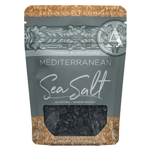 Vista 13 de SaltWorks Trufa negra natural, bolsa de cristales blancos y piezas de trufa marrón, sal marina, 3.5 onzas