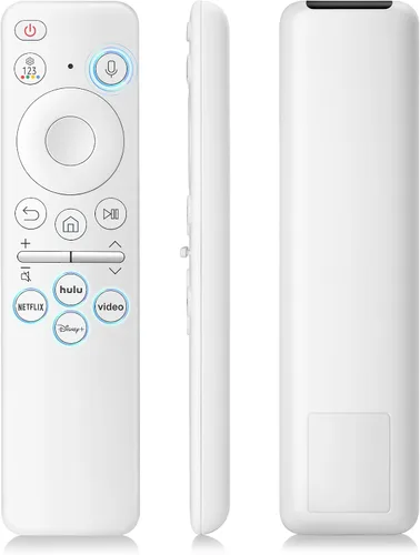 Vista 10 de Pack de 2 fundas protectoras de silicona para control remoto Samsung, compatibles con la funda protectora de control remoto de TV Samsung serie