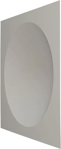 Vista 4 de Ekena Millwork 19 5/8 pulgadas de ancho x 19 5/8 pulgadas de alto, Sloane EnduraWall decorativo 3D, cromo brillante (cubre 2.67 pies cuadrados).