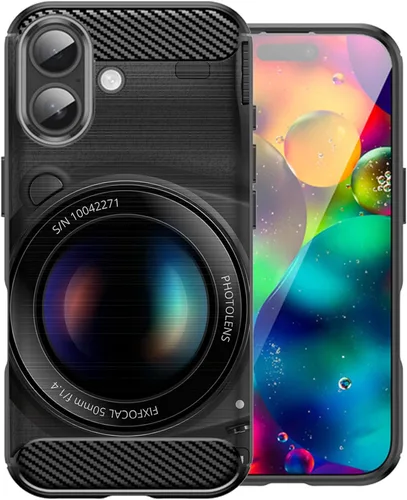 Vista 22 de CasesOnDeck Case Compatible with [Apple iPhone 17 / iPhone 17 Case] Pictorial Patterned TPU Design Case Flexible Slim and Elegant (Astronaut)