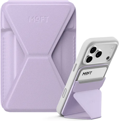 Vista 22 de MOFT Soporte magnético para cartera compatible con iPhone 17/16/15/14/13/12, ajuste de ángulo y soporte de teléfono compatible con MOVAS Magsafe