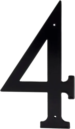 Vista 14 de Montague Metal Products números estándar para casas, Negro