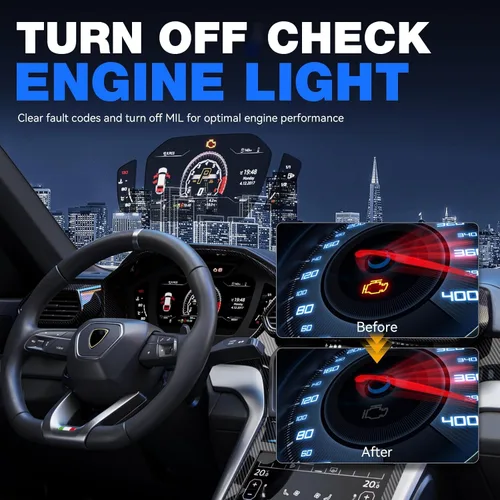 Vista 3 de VDIAGTOOL VD30 Pro - Lector de código de automóvil, herramienta de diagnóstico OBD2 para automóviles y camiones, lector de códigos Check Engine