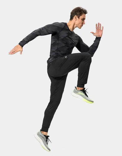 Vista 5 de G Gradual Pantalones deportivos para hombre con bolsillos con cierre y pantalones deportivos para correr y entrenar