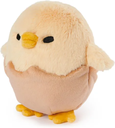 Vista 3 de GUND Sanrio Gudetama - Animal de peluche Lazy Egg, juguete de peluche Shakipiyo Chick para niños de 1 año en adelante, 5